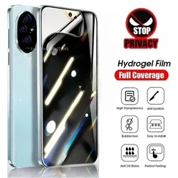 사생활 보호 안티 스파이 하이드로겔 보호 필름, Honor 300 200 Pro 스크린 보호대, Honor 100 90 80 70 60 50 Pro 소프트 필름, 3 개