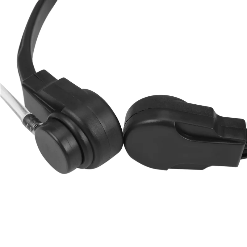 3 Pcs 3.5Mm Plug Tactical-Throat Microphone Earphone Covert Adjustable Covert Air Tube Headset For Smartphones-A74Z