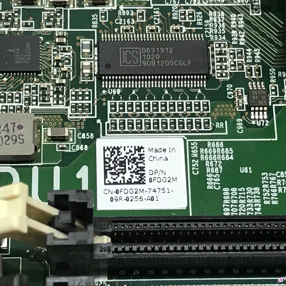 Original Disassemble R810 4U FDG2M 0FDG2M Server Motherboard