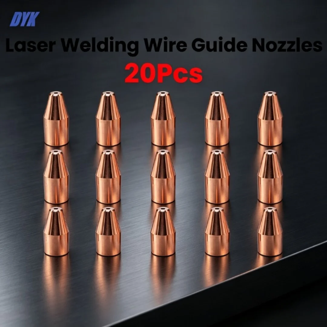 20Pcs Single Wire Feed Nozzles D7 M5 Laser Wire Guide Nozzles for QILIN WSX CQWY SUP HANWEI Handheld Laser Welding Torch