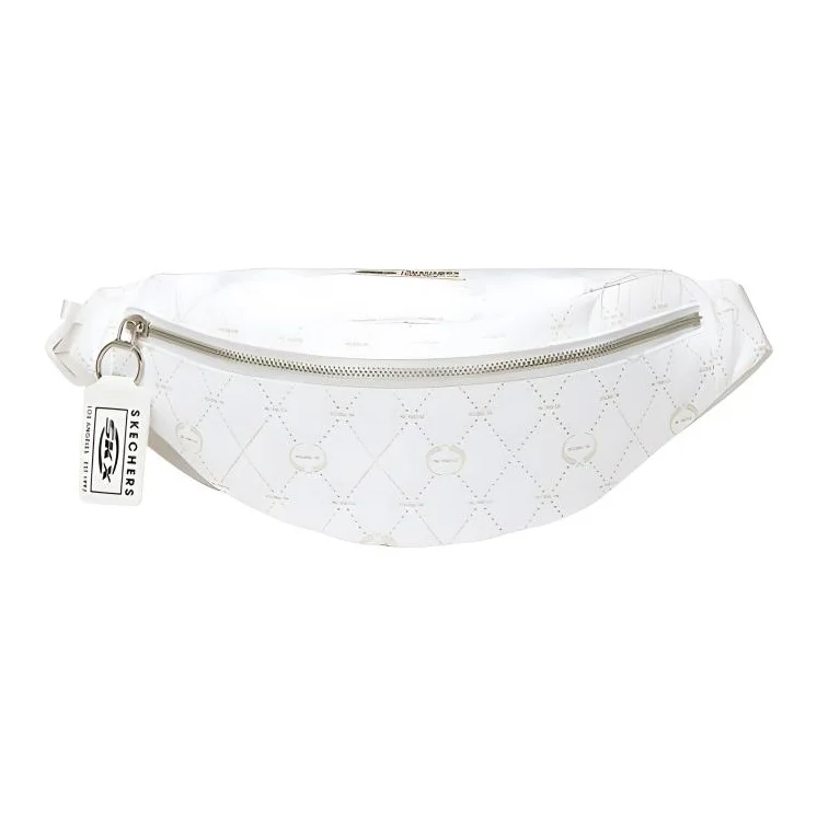 Bolso bandolera Skechers Pu, bolso cruzado, riñonera unisex regular blanca P222U005-0074