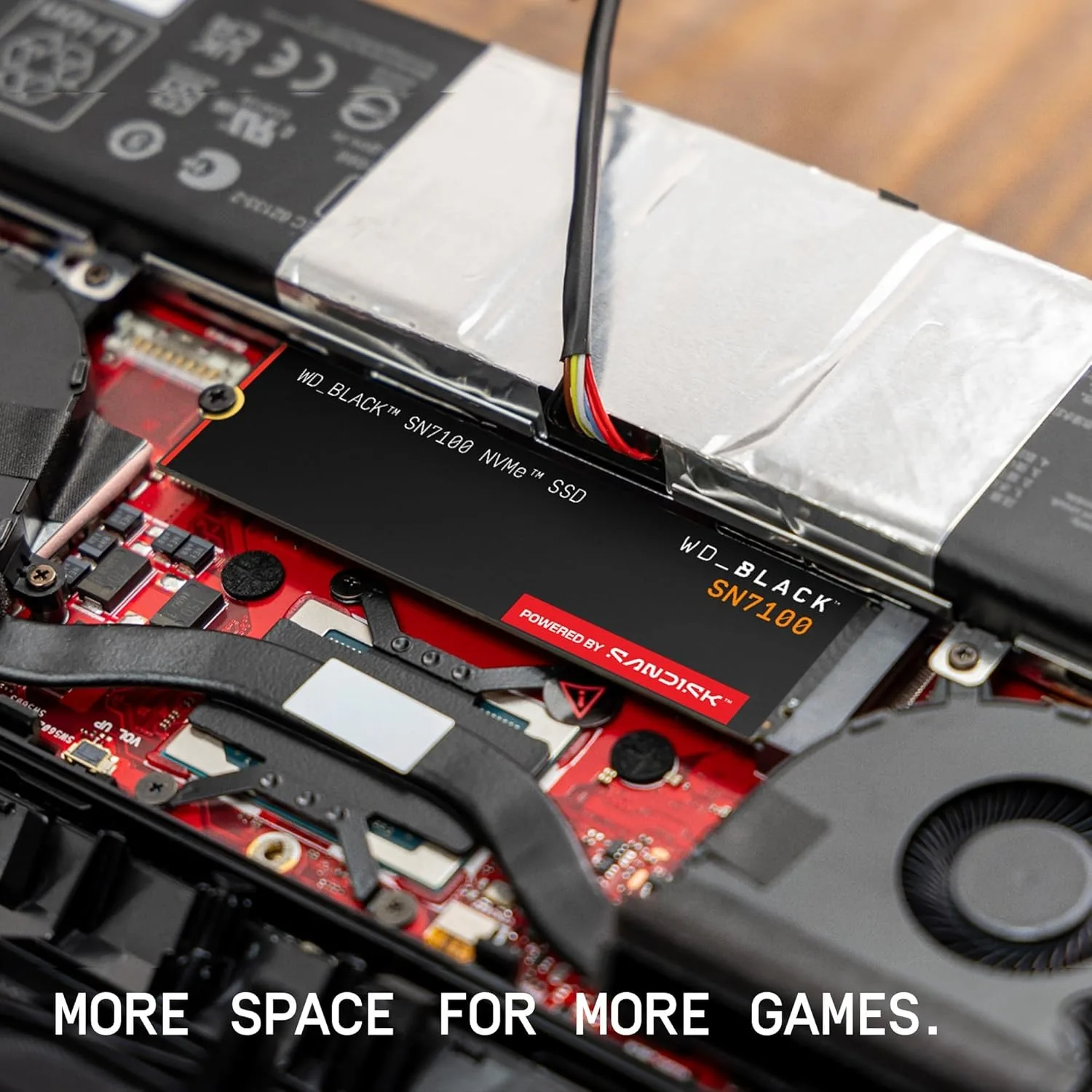 SanDisk WD BLACK SN7100 NVMe SSD M.2 2280 PCIe Gen 4.0 1TB 2TB 4TB