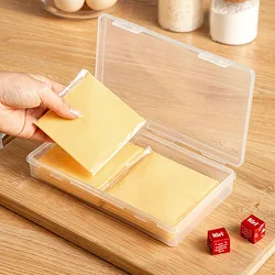 Versatile Kitchen Storage Box for Cheese Slices, Butter, and More Food Grade Cheese and Snacks Organizing Freezer Bin