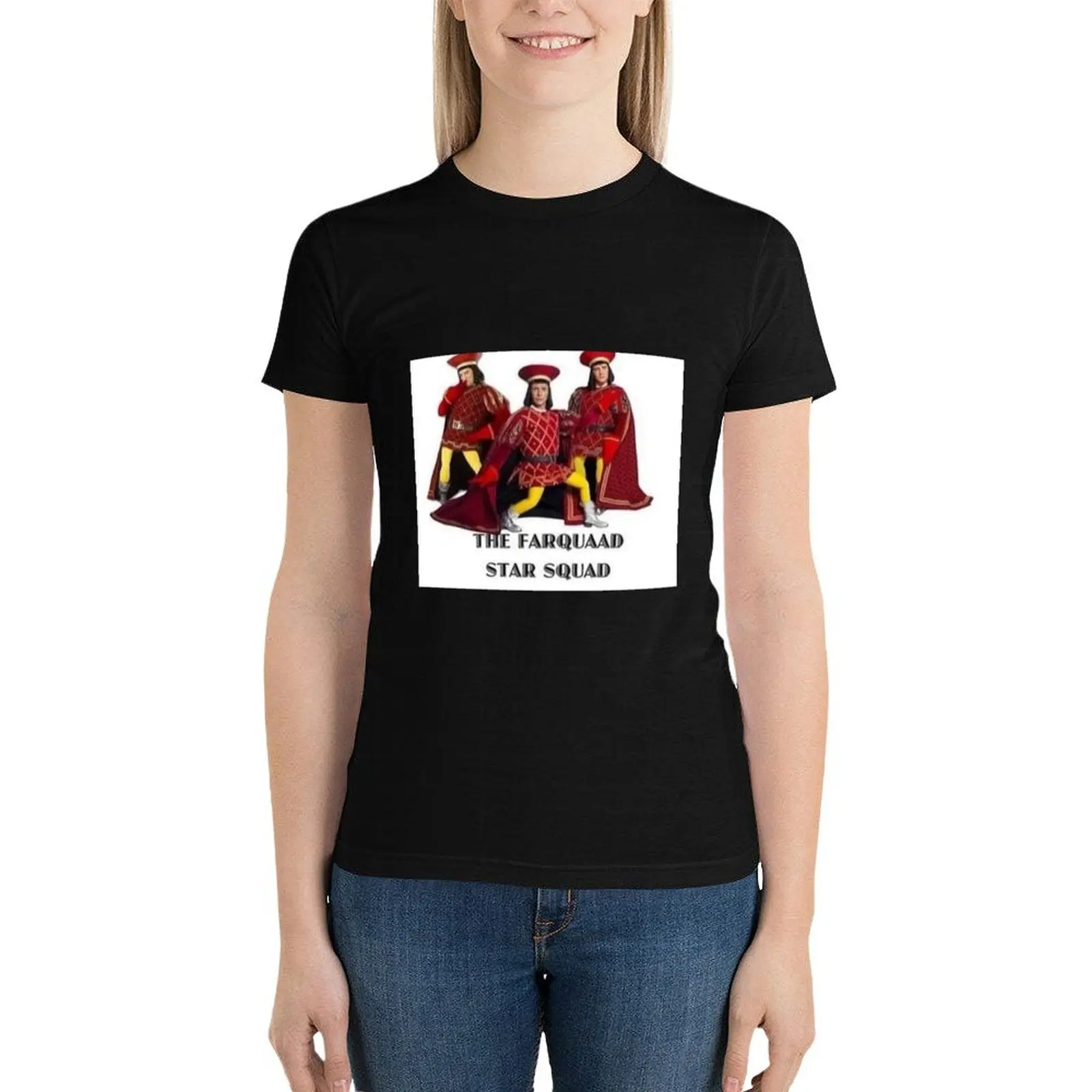 

Lord Farquaad Star Squad T-Shirt graphics vintage clothes tops summer top funny t shirts for Women