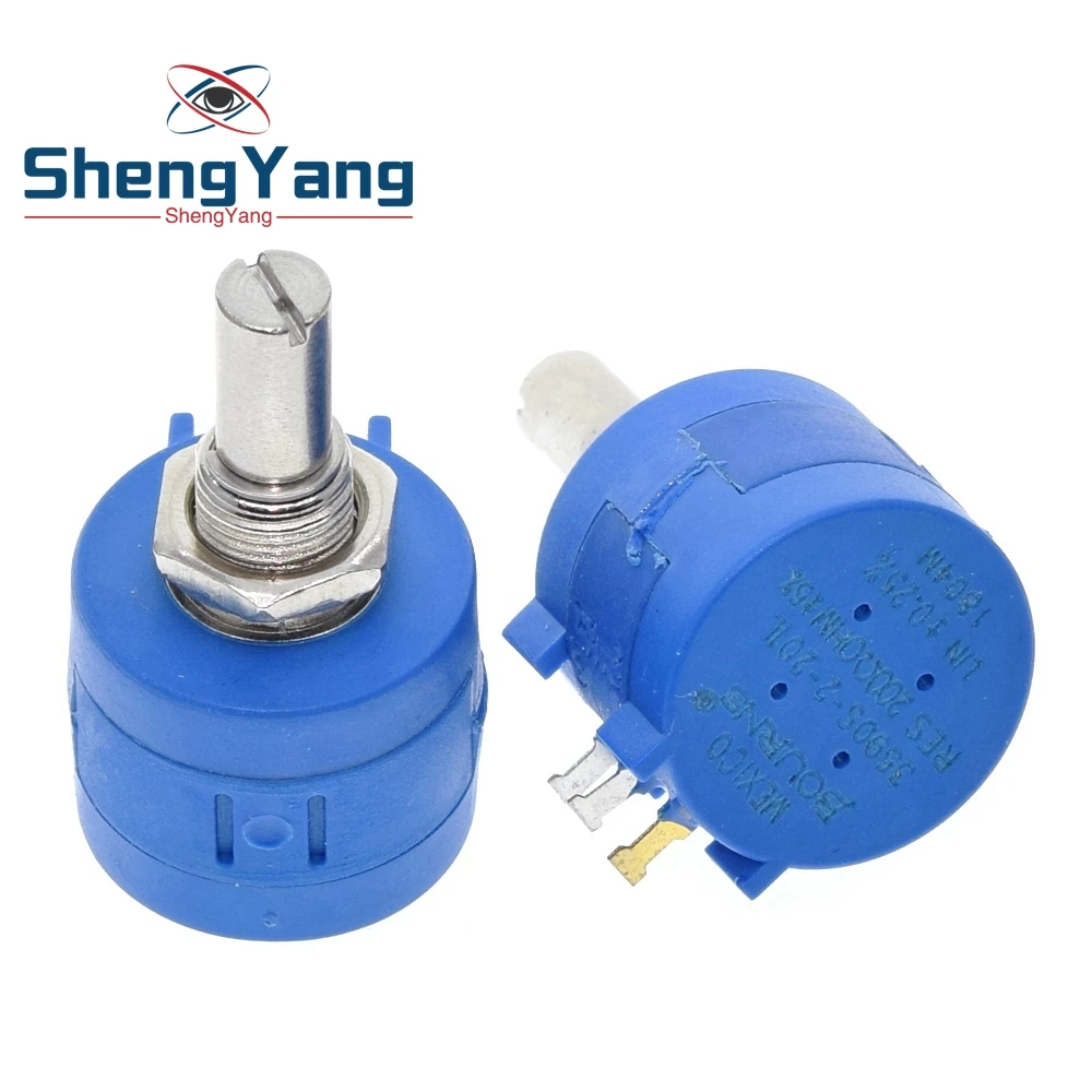 

Потенциометр серии TZT 3590S 500 1K 2K 5K 10K 20K 50K 100K Ом 3590S-2-103L 3590S 101 102 103 104 201 202 203 501 502 503