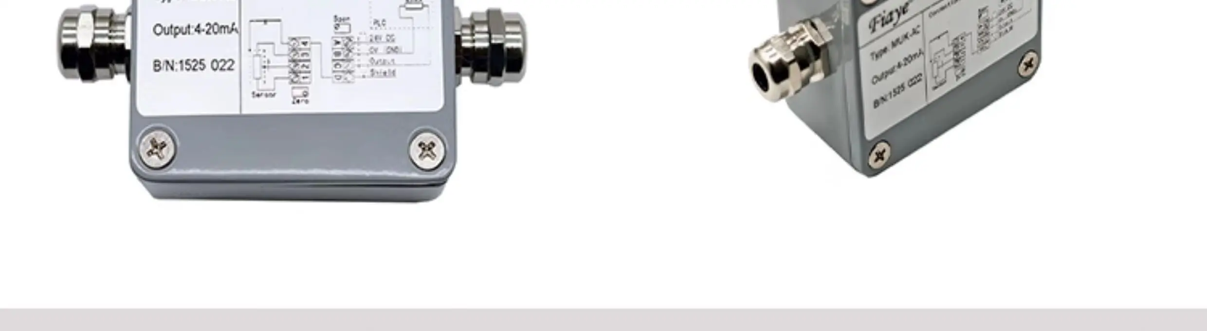 FIAYE Transmissor de sinal Conversor de régua eletrônica IP67 à prova d'água poeira liga de alumínio módulo potenciômetro MUK