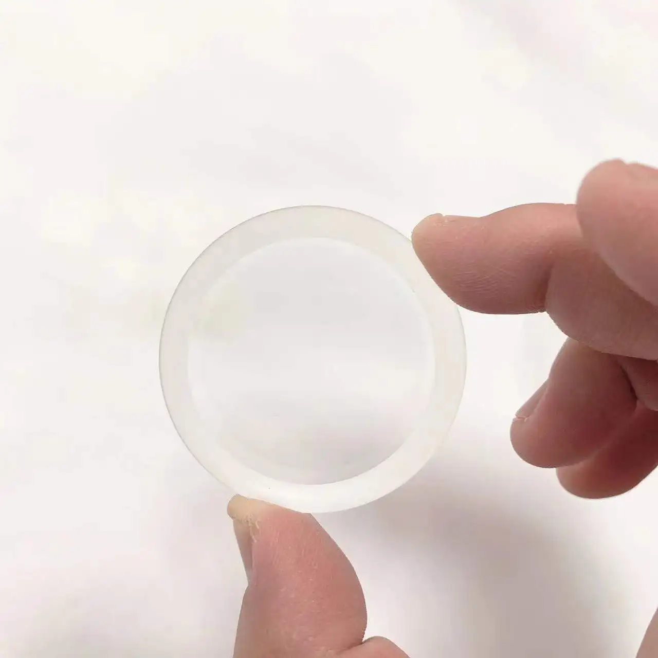 Kích Thước Đỉnh Tròn 35Mm Bên Dưới Đường Kính 55Mm Bước Sapphire Crystal Kính Cửa Sổ