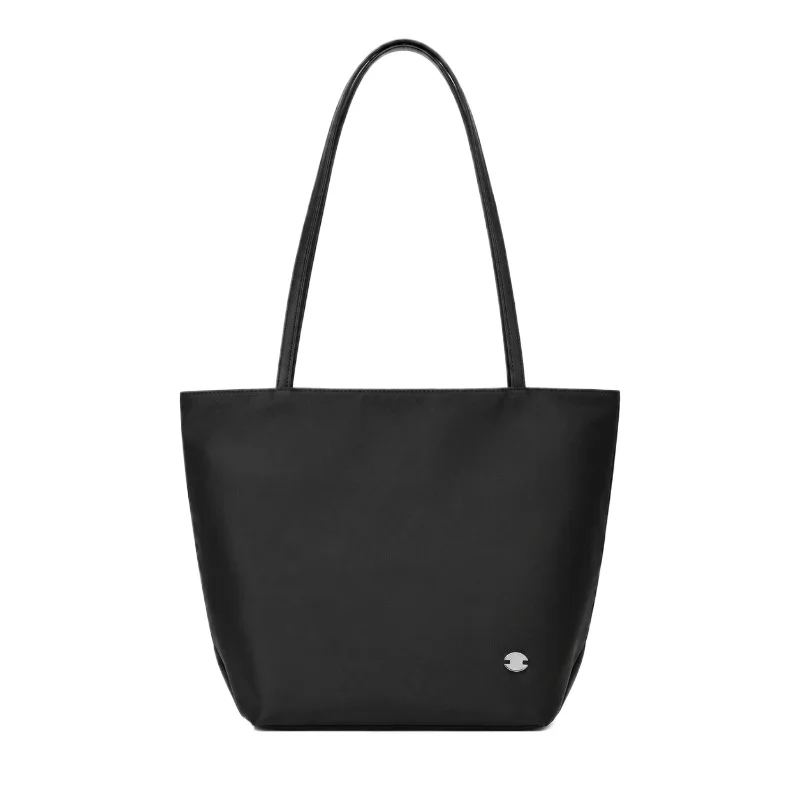 Women's Nylon Bucket Tote Shoulder Bag Large Capacity Dopamine Lightweight Commute Casual Summer Daily