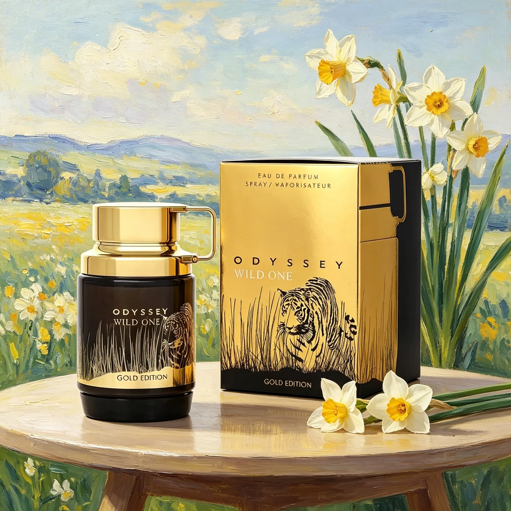 

Armaf Odyssey Wild One Gold Edition Men's Perfume 3.4oz EDP Spray Cologne Long-lasting Fragrance