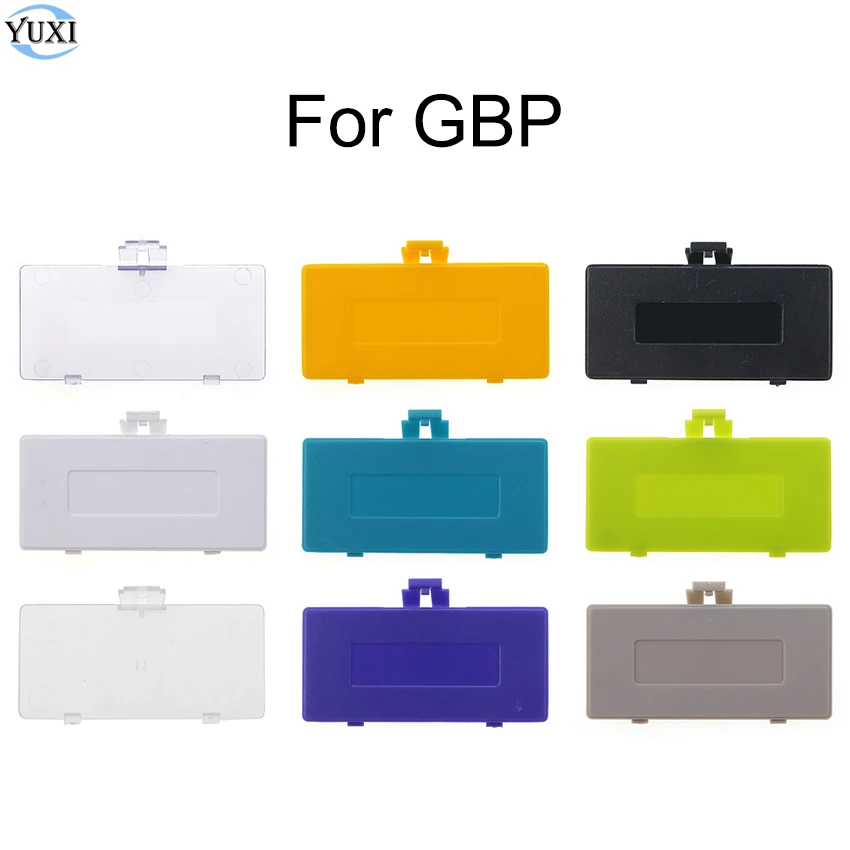 

YuXi 1pc Replacement Battery Cover For Gameboy Pocket For GBP Battery Door Lid Door Shell