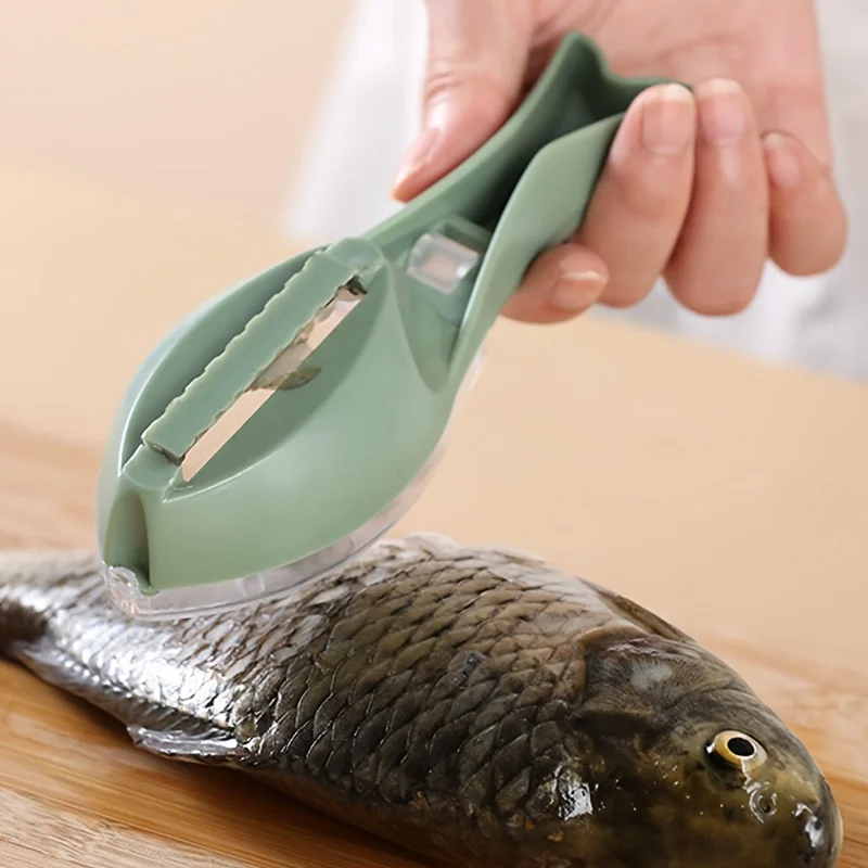 Fish scale remover, use creative to remove fish scales, fish-shaped scraper