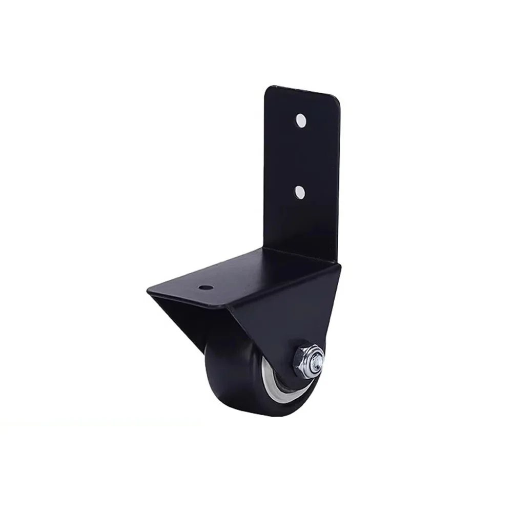 For Quiet Environments L-type Caster Furniture Wheels Protective Furniture Casters 1.5 Inches Wear-Resistant Easy Installation