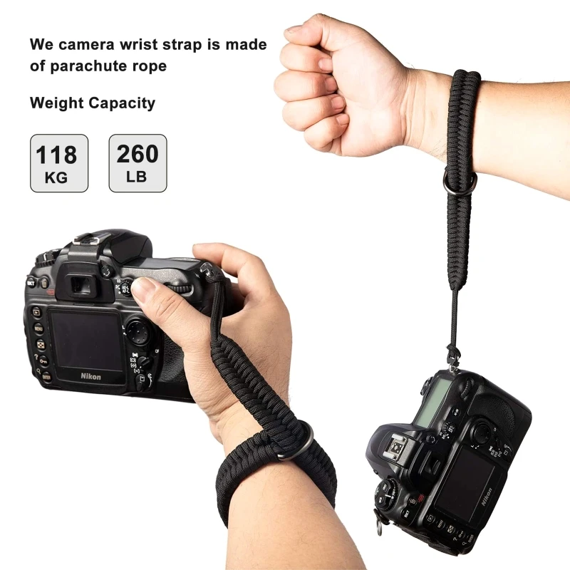 Quick Release Connector for  Olympus SLR Camera Shoulder Strap Hand-Woven Wristband Mountaineering Accessories 55KC