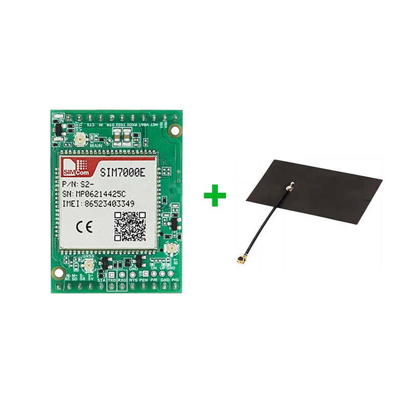 LTE Kit Módulo CATM NBIT, SIM7000E, Kit Breakout LTE, B3, B5, B8, B20, B28, Placa Núcleo de Desenvolvimento