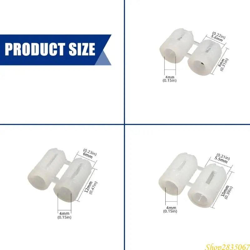 900pcs Accesorio anclaje plástico resistente para necesidades edificios profesionales 831F