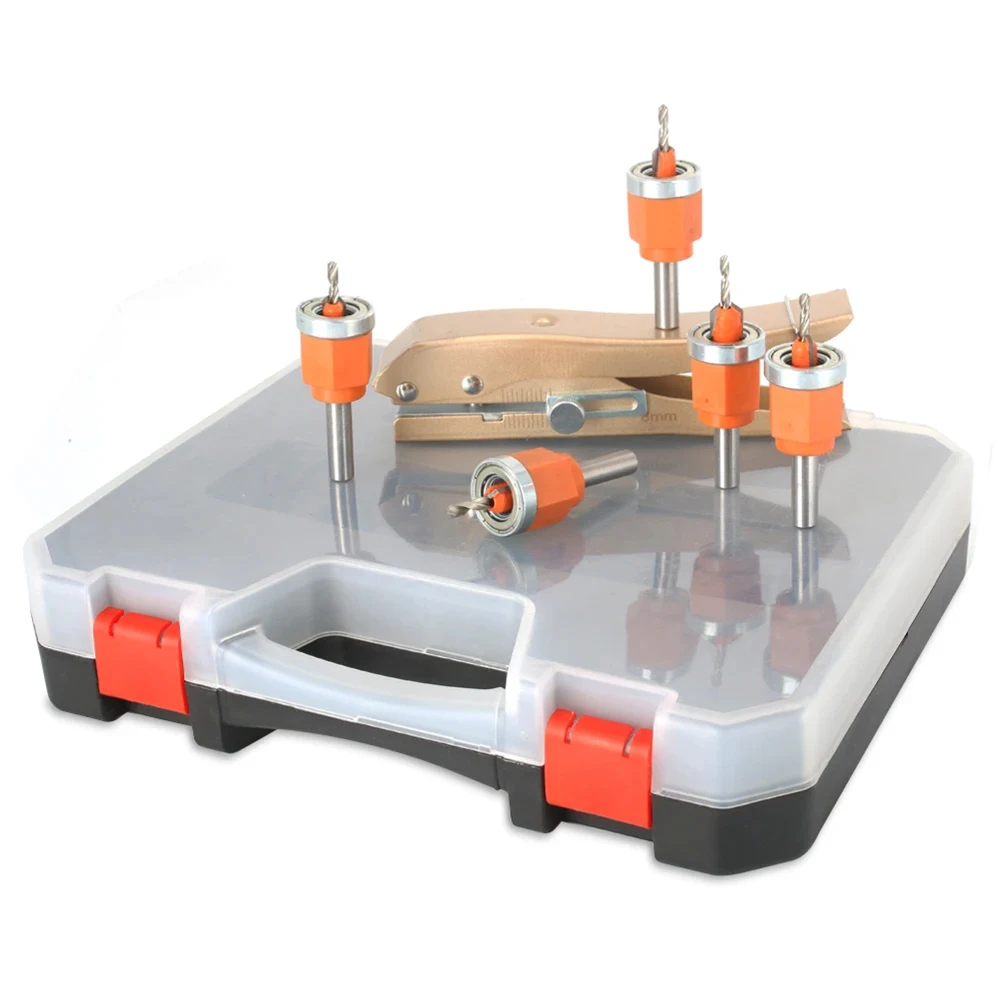 

Набор практичных сверл для деревообработки, экстрактор для винтов, инструменты для обработки дерева, зенковка, кромкооблицовочный инструмент, пробойник, плоскогубцы