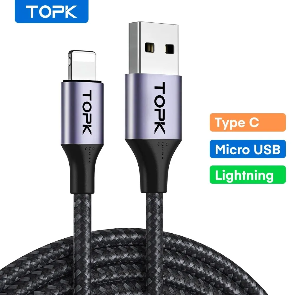 Topk 3A Micro Usb T…