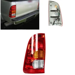 For Toyota HILUX VIGO 2005 1 Pc Left Side Car Pickup Truck Tail Light Rear Brake Stop Lamp With LED Bulbs