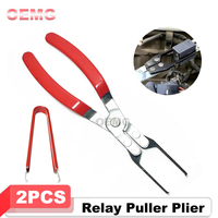 Car Relay Puller Plier Fuse Remover Tool Automotive Relay Clamp Puller Battery Terminal Fuse Clamp Car Disassembly Repair Tool