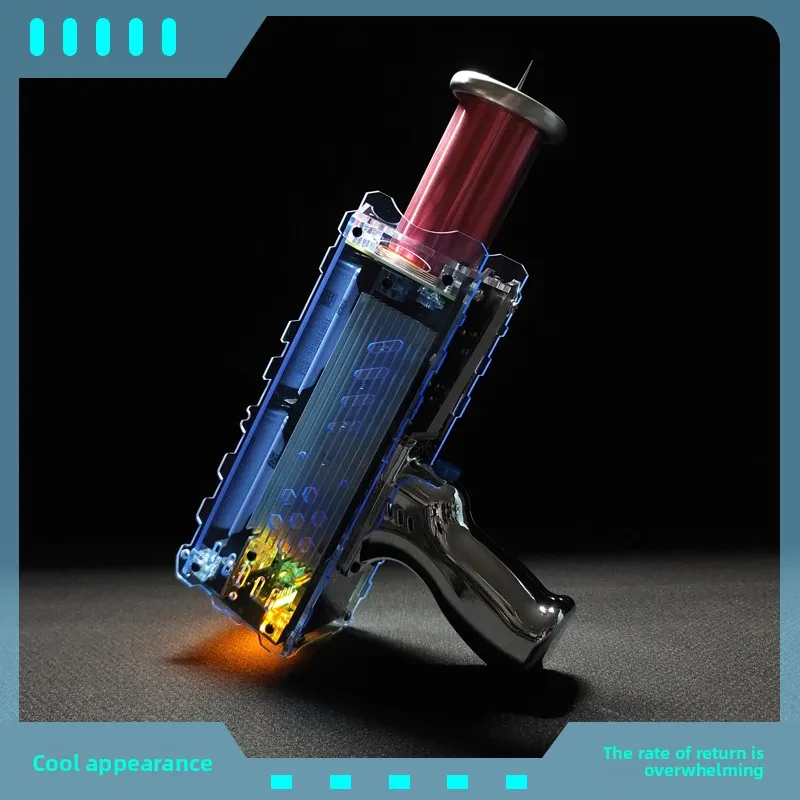 4th generation handheld high voltage coil palm lightning artificial arc technology ornament magnetic storm coil