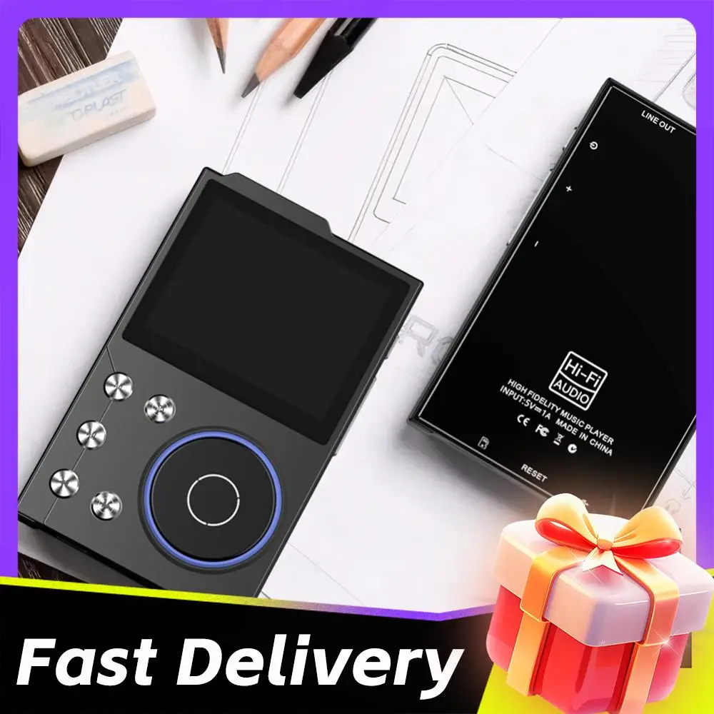 

Hi-Fi MP3-плеер с поддержкой DSD, портативный цифровой аудиоплеер для воспроизведения музыки без потерь качества