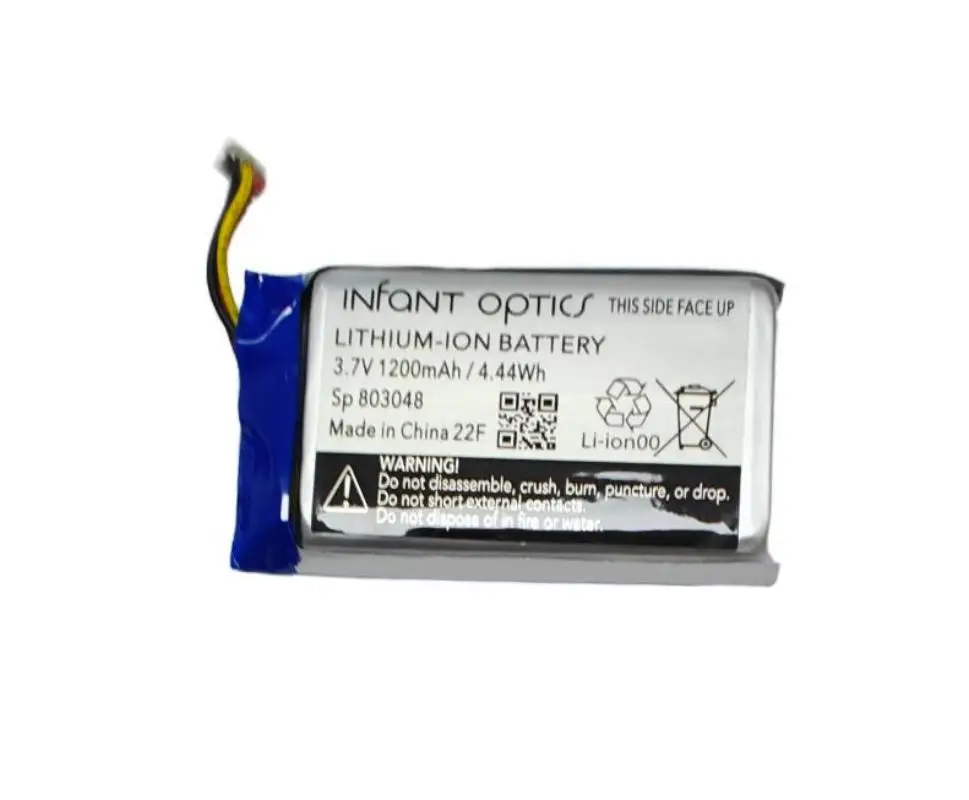 Replacement battery is  for baby optical DXR-8 video baby monitor, SP803048 lithium-ion charging