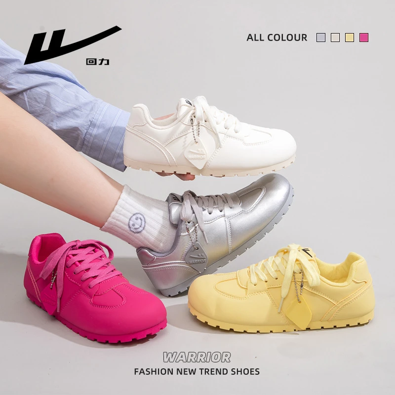 

Spring Autumn New Retro Round Head Women's Fashionable All-Match Ballet Style Sports Casual Shoes Comfortable Versatile Bright