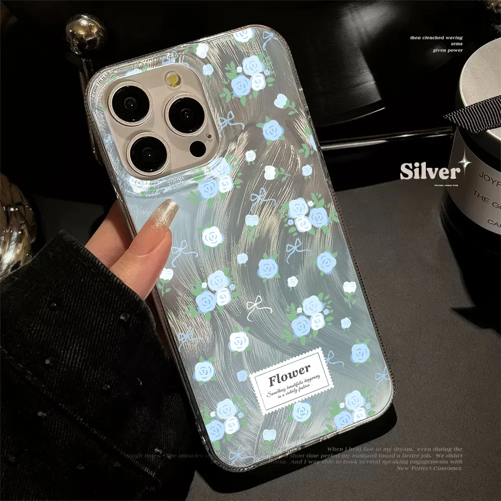 

Misty Sweet Flower Phone Case For Xiaomi 17 Pro Max 15T 14T 13T Pro Funda For Xiaomi 15 14 13 Mi 11 Lite 5G Shockproof Covers