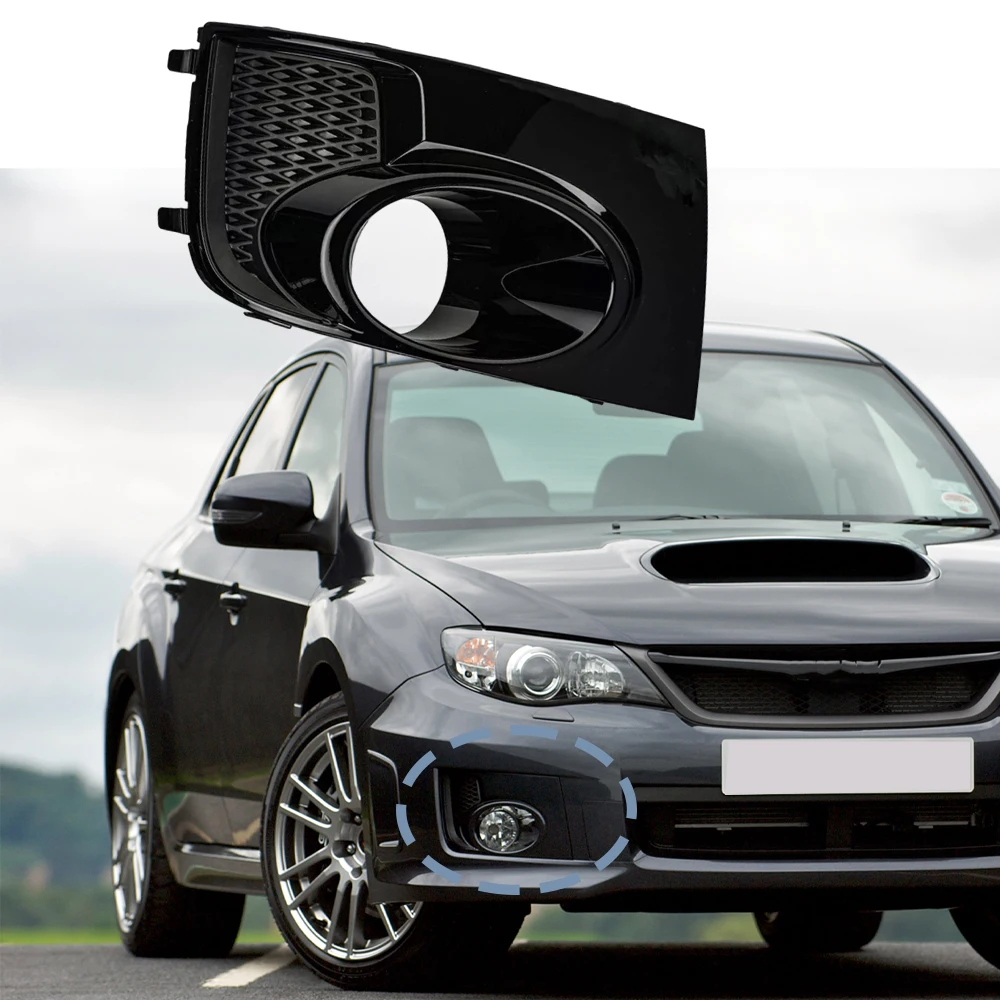 

For Subaru Impreza WRX STi 2011 2012 2013 2014 Fog Lamp Cover Grill Bezel Front Bumper Fog Light Cover Car Accessories