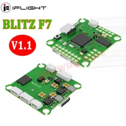 IFlight BLITZ F7 V1.1 kontroler lotu STM32 F722 BMI270 W/barometr OSD 5V 2,5a/9V 2A BEC 30.5*30.5mm dla RC FPV Racing Drone