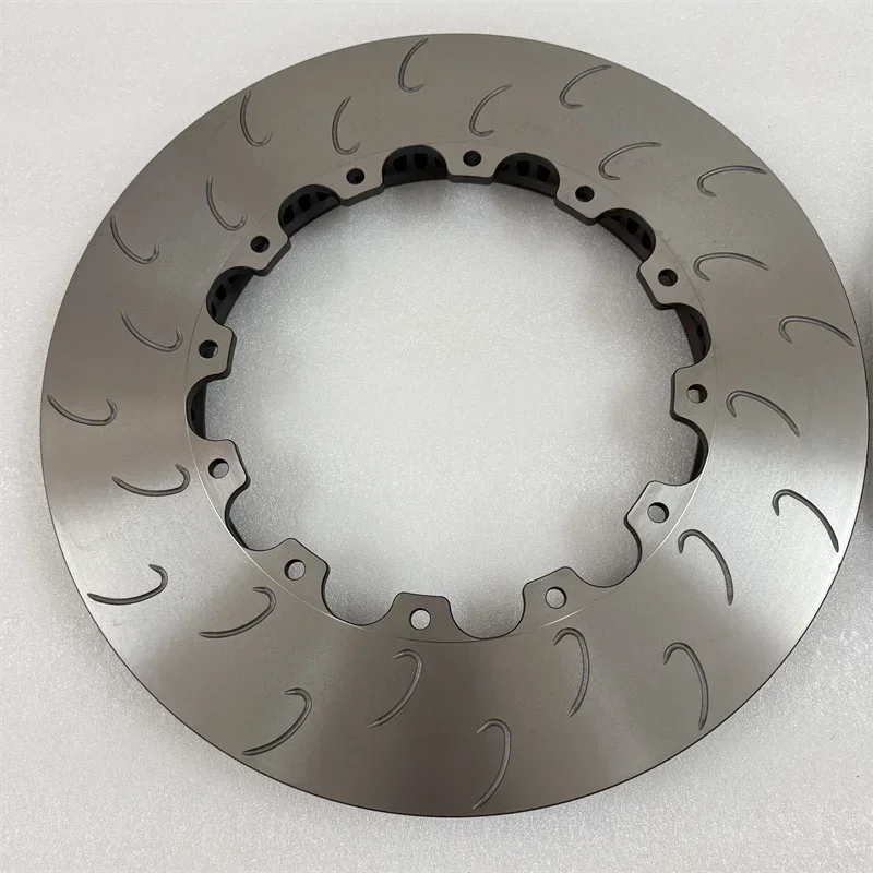 Hot 355x32mm Automatic Brake Disc for Golf Mk4 R32 for Br 18z Caliper 6 Pots view 6