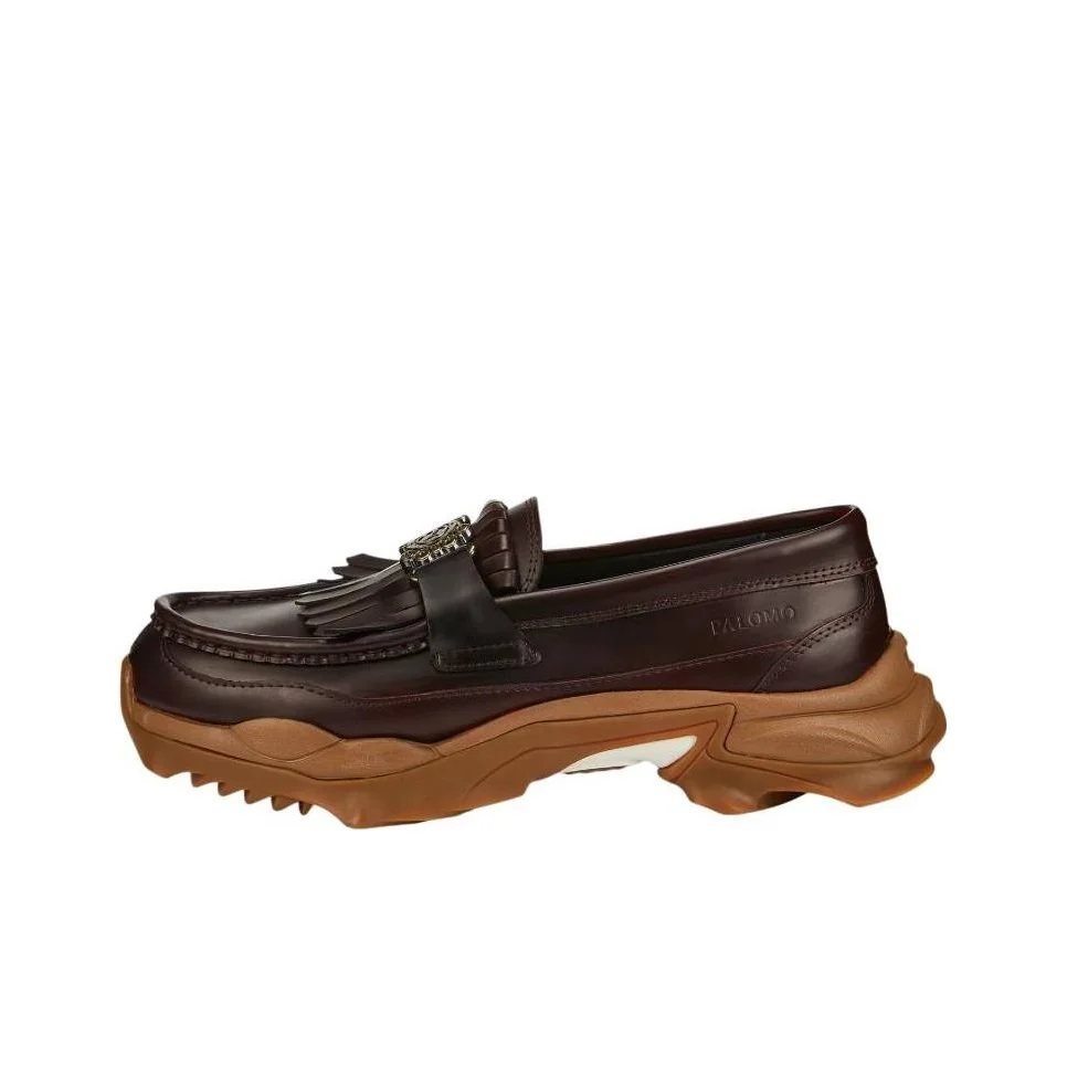 PUMA Nitefox Loafer Casual Shoes Unisex Low Top Brown 38668-301