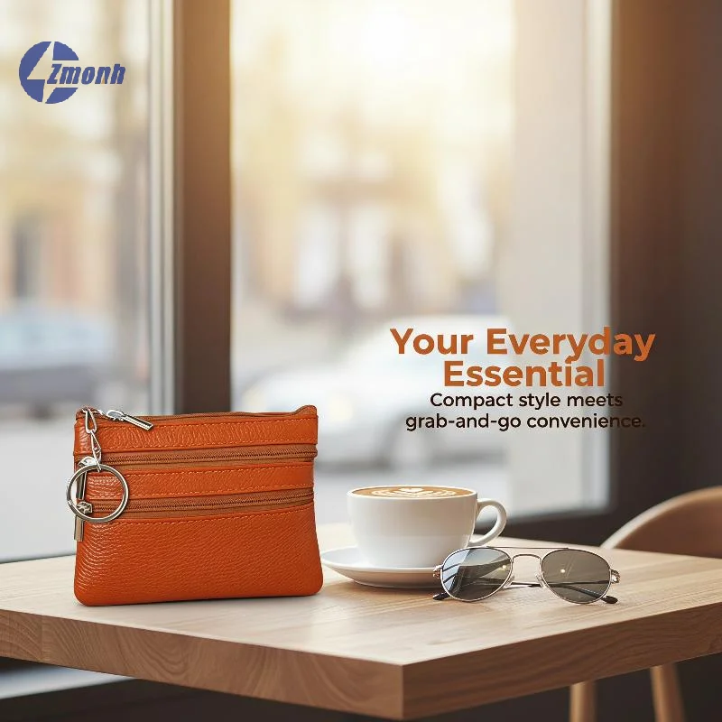 Coin Holder Men - Baru! Dompet Koin Portabel Kulit PU