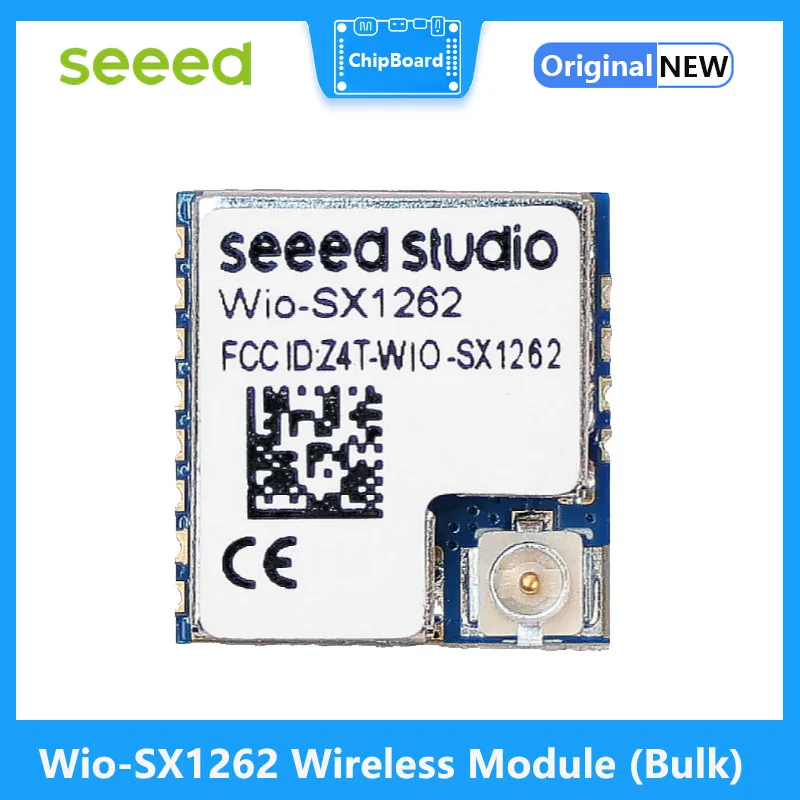 Seeed Wio-SX1262 Wireless Tech (Bulk), SX1262 intégré, prend en charge LoRa et LoRaWAN sur EU868 et US915