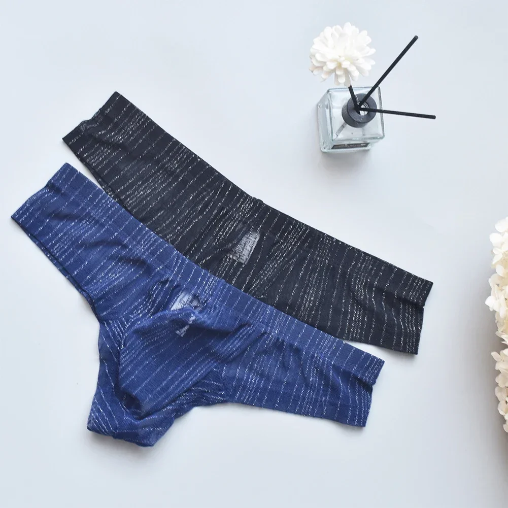 

Mens Transparent Breathable Sissy Briefs Low Rise Men's Panties Pouch Sexy Tоy Mens Underpants Soft Men Underwear Sexy Lingerie