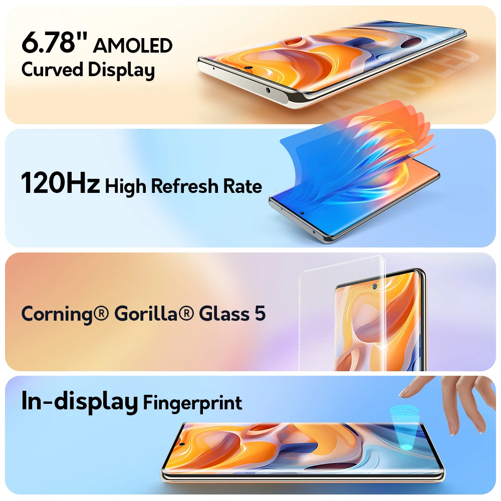 Imagem -03 - Ulefone-nota 17 Pro Smartphone Versão Global 678 Amoled 120hz Tela Curva 24gb Mais 256gb Câmera 108mp Andróide 13 5050mah