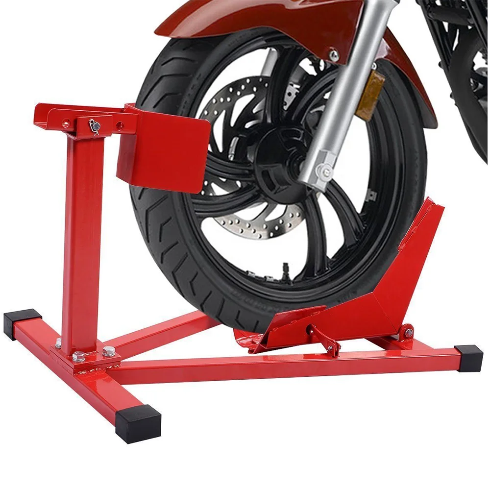 Motorcycle Stand Front & Rear Wheel Support Stand Parking Erection Frame Starting Frame Tire Repairing Stand Tool