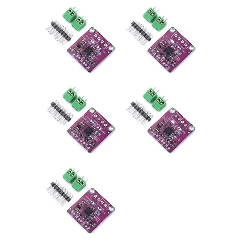 

ABZS 5X MAX31865 PT100-PT1000 Плата преобразователя RTD в цифровой сигнал, модуль усилителя температурного датчика-термопары 3.3В/5В