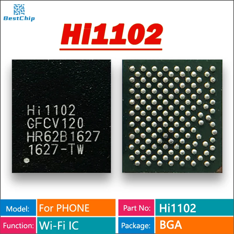 2pcs/lot New original Hi1102 GFCV120 For Huawei honor10/V9/9/Nova3i/3e/8X Wifi module ic chip