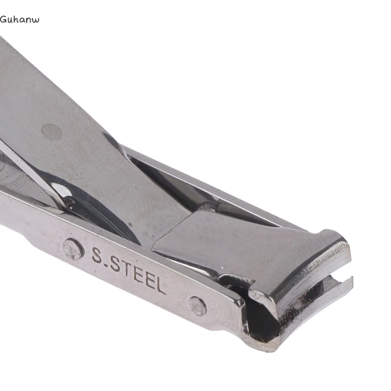 

【WHB】1PC Ultra-Thin Nail Clippers Collapsible Portable Travel Fingernail Nail Scissors Cutter Stainless Steel Manicure Tool