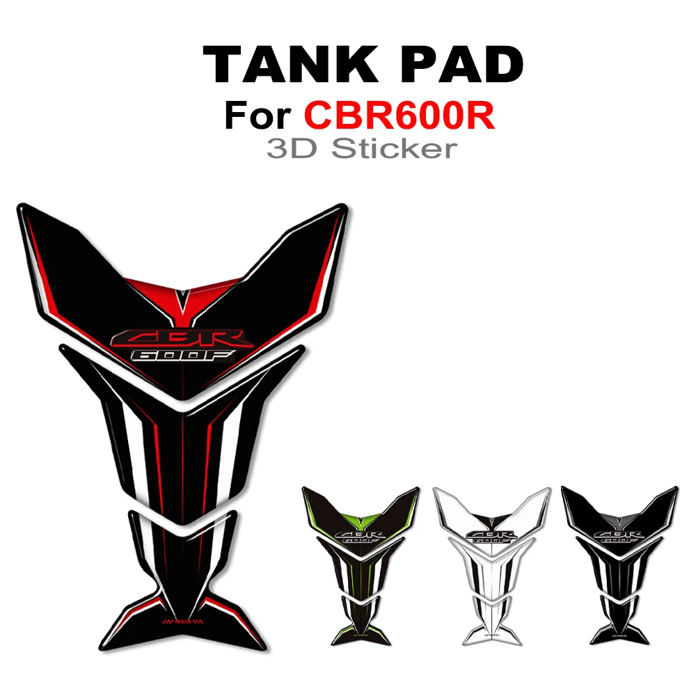 

Motorcycle For Honda CBR600F CBR 600F 600 F Fireblade HRC Stickers Protector Tank Pad Side Fuel Oil Kit Knee Decal