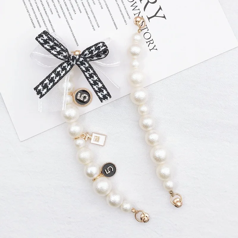 Pearl Phone Chains Telephone Lanyard Bohemia Fashion Mobilephone Straps Phonecase Charms For Women Phone Jewelry Accessories