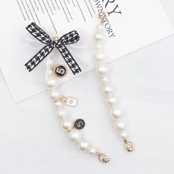Pearl Phone Chains Telephone Lanyard Bohemia Fashion Mobilephone Straps Phonecase Charms For Women Phone Jewelry Accessories