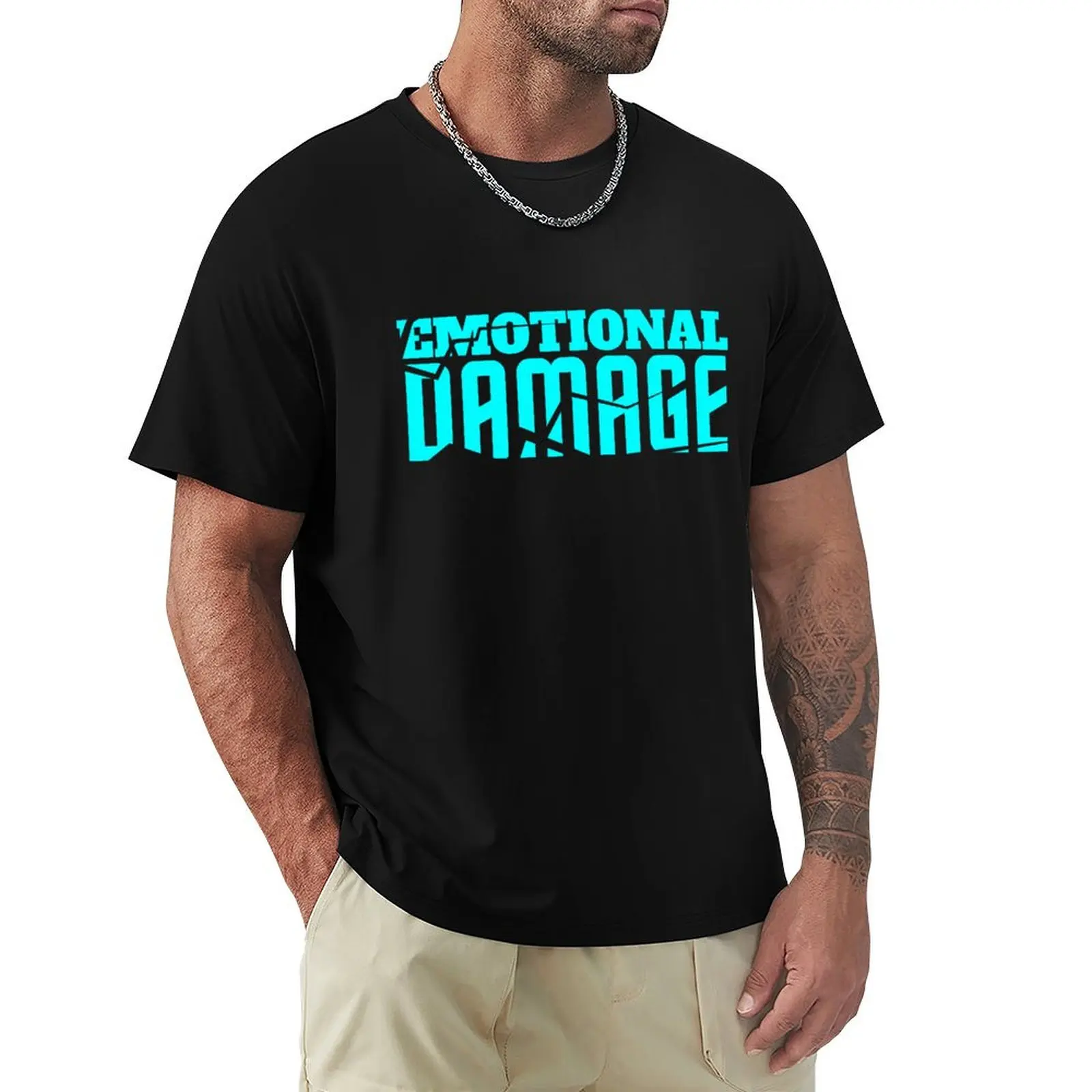 Emotional Damage T-Shirt Breathable Travel T-Shirt