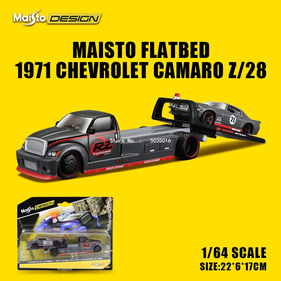 Maisto 1:64 1957 Chevrolet Flatbed Design elite transport die-cast