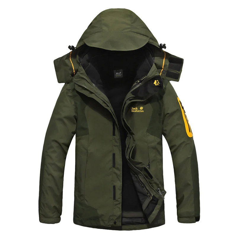 M65 Tactical Waterproof Windbreaker Hiking Camping Jackets Outdoor Hoodie Sports Coat Men High Quality Multi-pocket