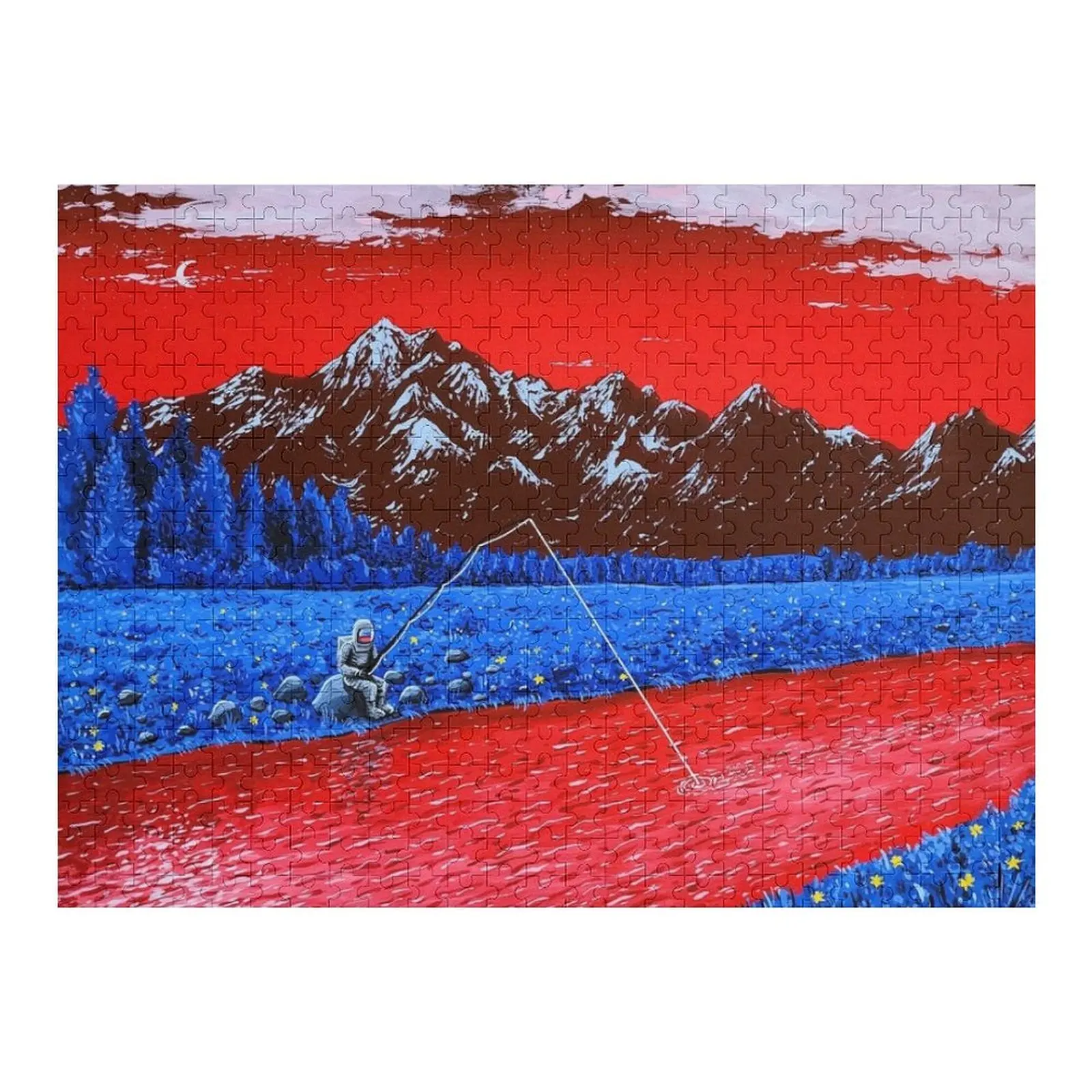 

Still Fishin' Jigsaw Puzzle Works Of Art Customs With Photo Christmas Gifts Puzzle