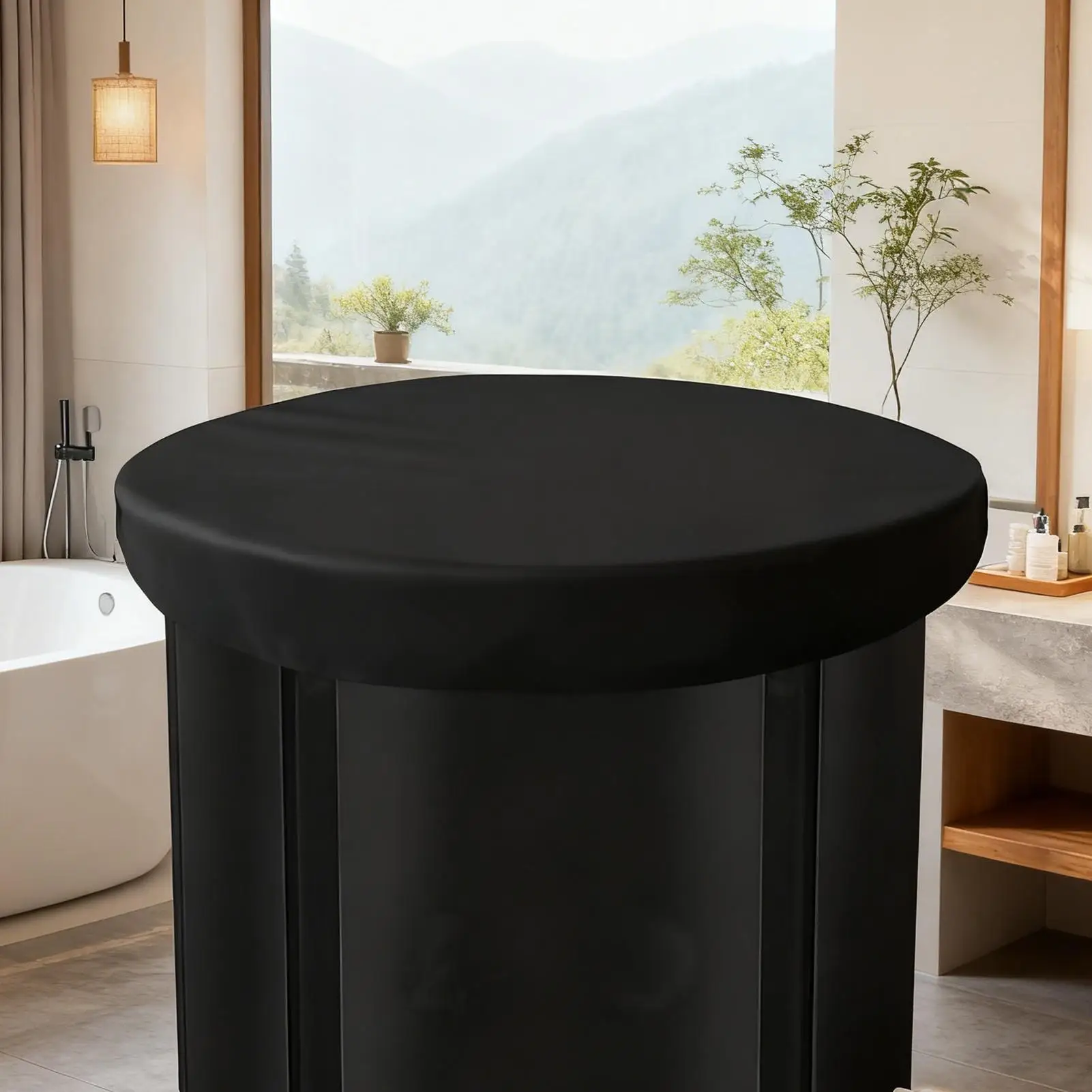 

Крышка для ледяной ванны, защита для ванны для холодного душа, ведро для льда, пылезащитный чехол для скалолазания, тренажерного зала, спа на заднем дворе, открытый бассейн, кемпинг