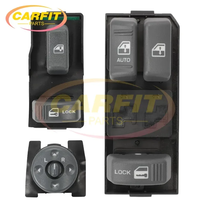 

15151356 15151362 15009690 Front Driver Window Mirror Switch Passenger Side For Chevrolet Blazer Suburban S10 Tahoe GMC Jimmy