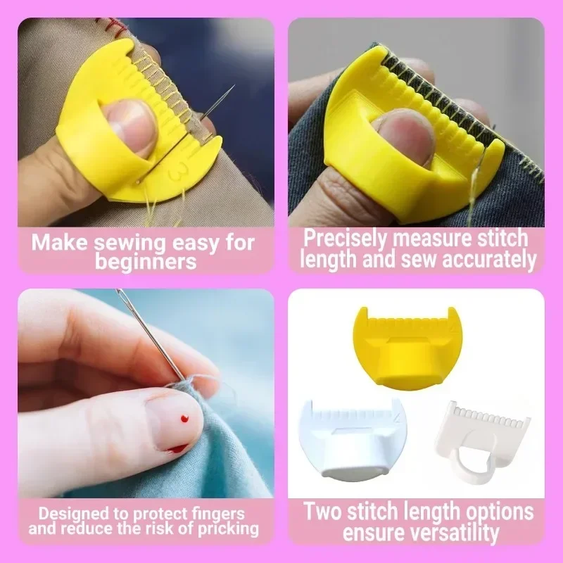 Sewing Guide Template Kit for Consistent Stitches – 3mm Spacing Precision Sewing Tool for Fabric Embroidery & Leathercraft
